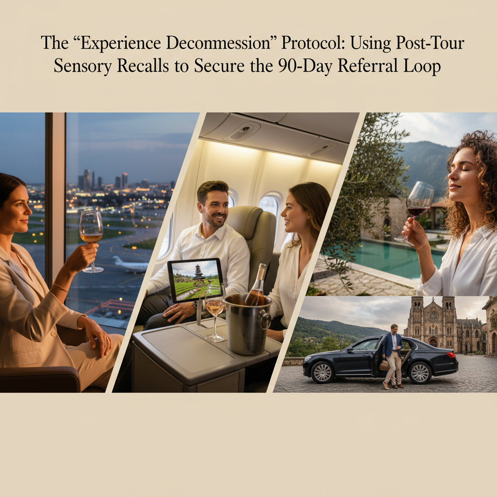 The 'Experience Decompression' Protocol: Using Post-Tour Sensory Recalls to Secure the 90-Day Referral Loop