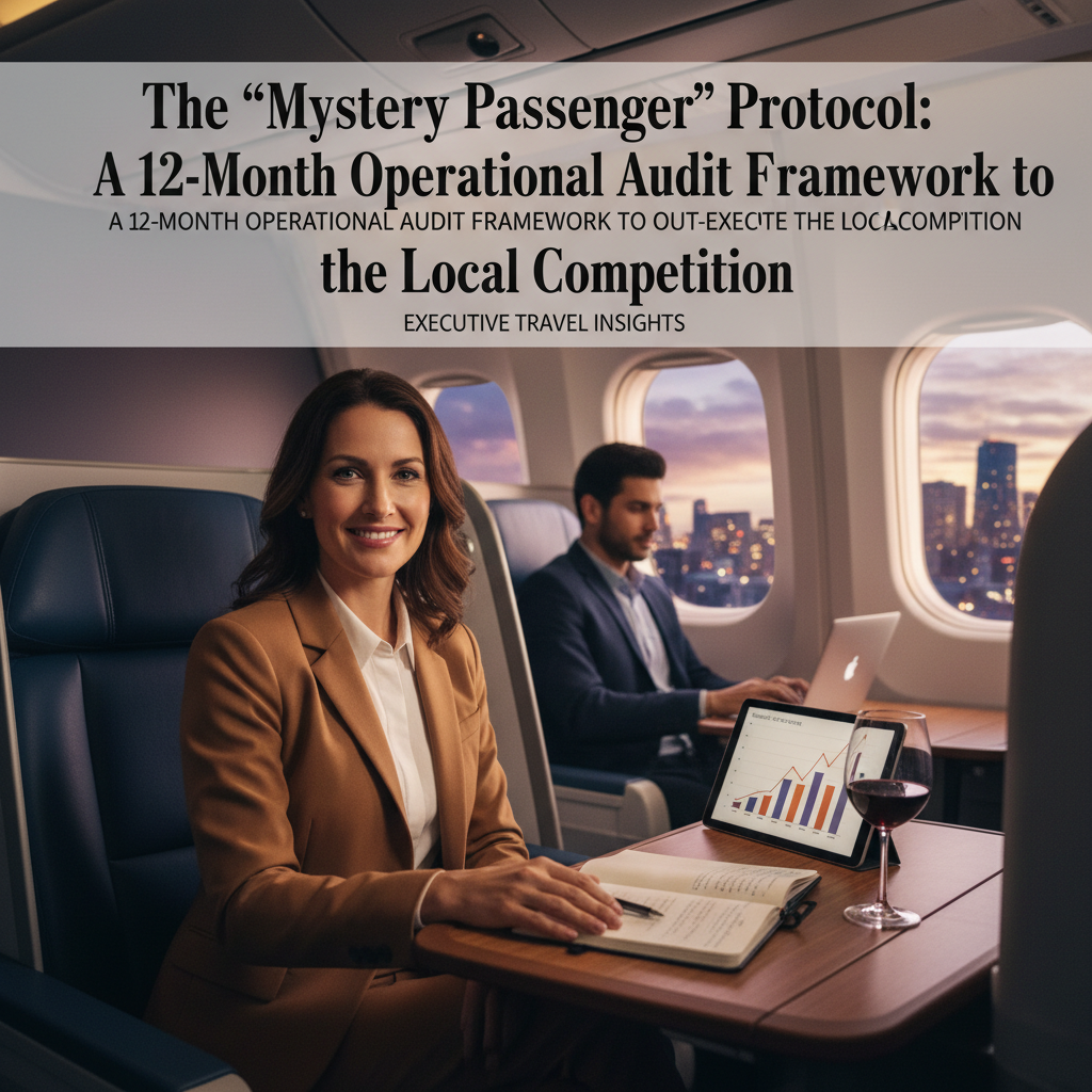 The 'Mystery Passenger' Protocol: A 12-Month Operational Audit Framework to Out-Execute the Local Competition