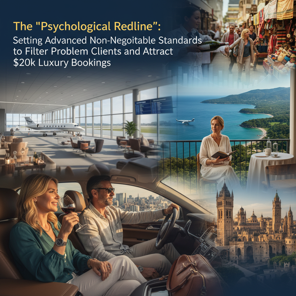 The 'Psychological Redline': Setting Advanced Non-Negotiable Standards to Filter Problem Clients and Attract $20k Luxury Bookings