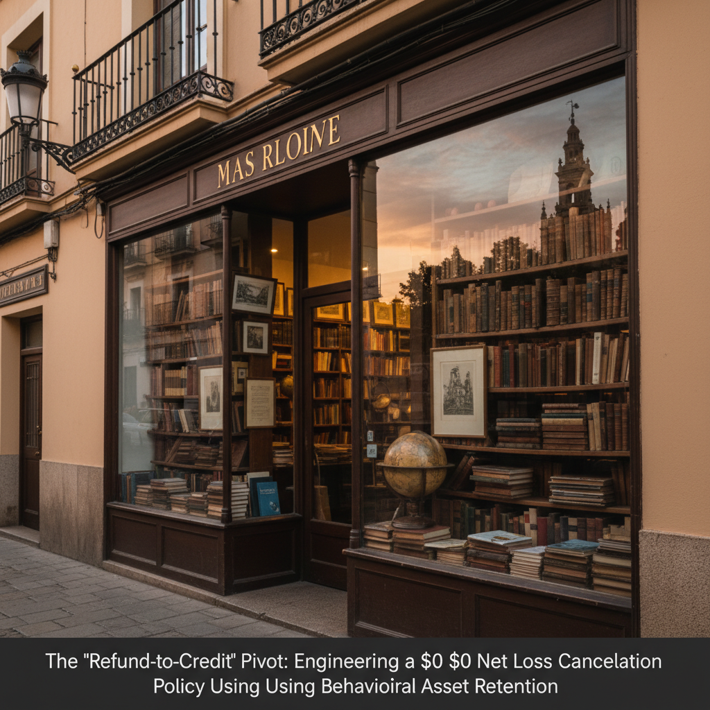 The 'Refund-to-Credit' Pivot: Engineering a $0 Net Loss Cancellation Policy Using Behavioral Asset Retention