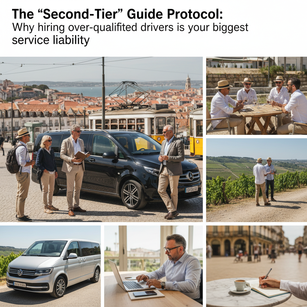 The 'Second-Tier' Guide Protocol: Why hiring over-qualified drivers is your biggest service liability
